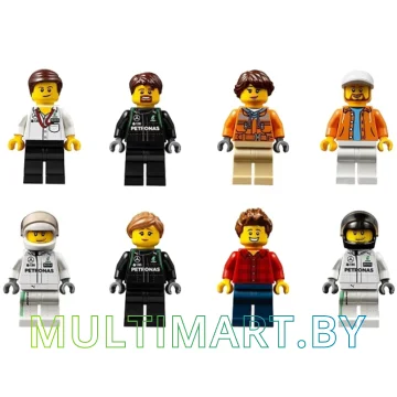 Конструктор Lepin 28006 Формула-1 Mercedes AMG Petronas картинка 4